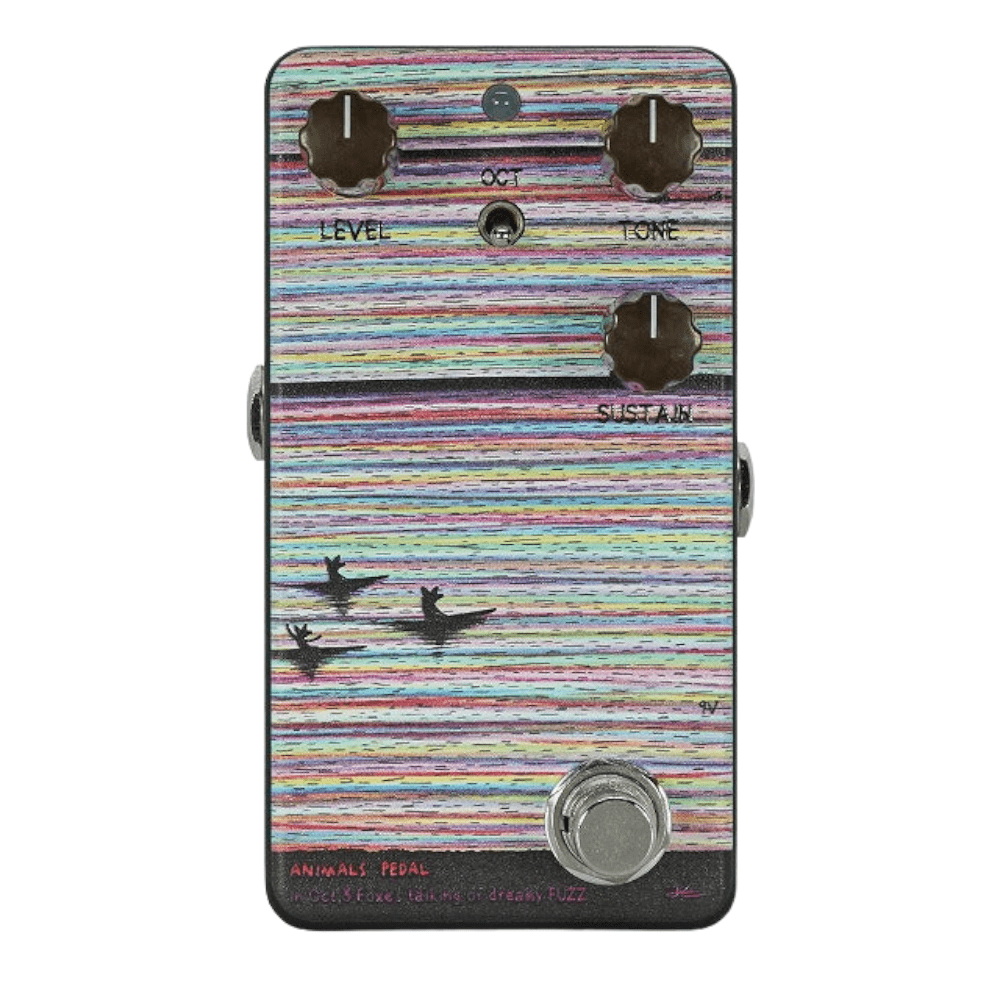 Animals Pedal In Oct,3 Foxes talking of dreamy FUZZ