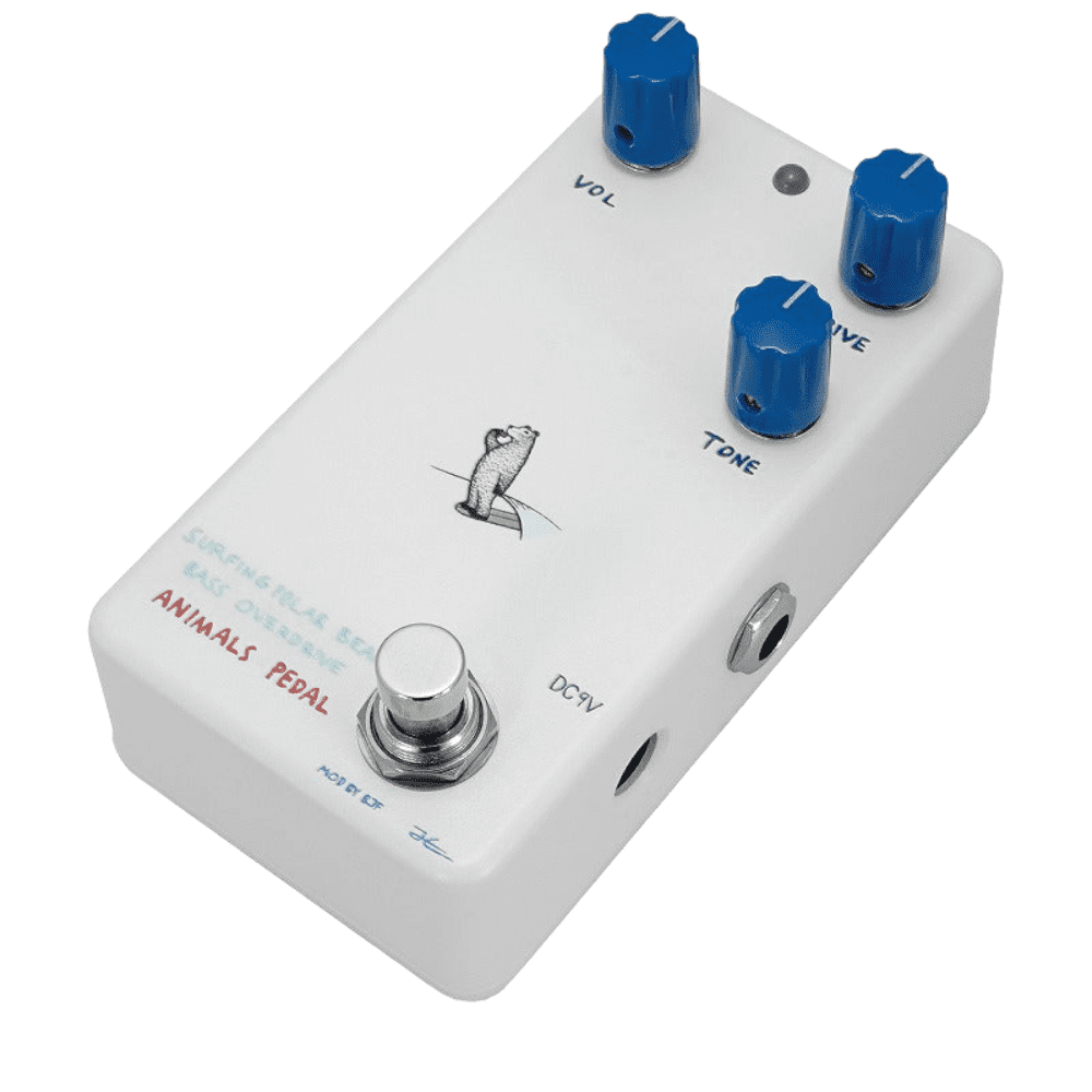 Animals Pedal SURFING POLAR BEAR BASS OVERDRIVE MOD BY BJF