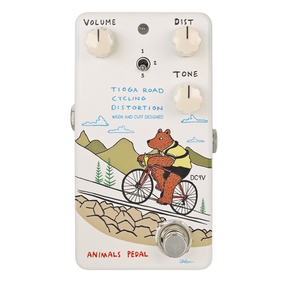 Animals Pedal Tioga Road Cycling Distortion